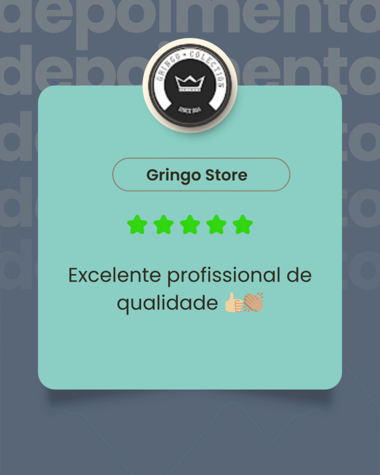 Avaliação de Gringo Store para Edu Persianas