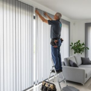 manutenção e conserto de persiana vertica